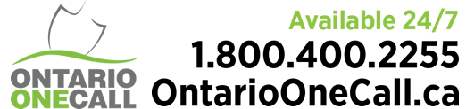 Ontario One Call - Call before you start digging